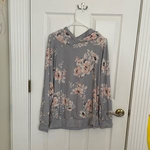 Women’s Floral Hoodie